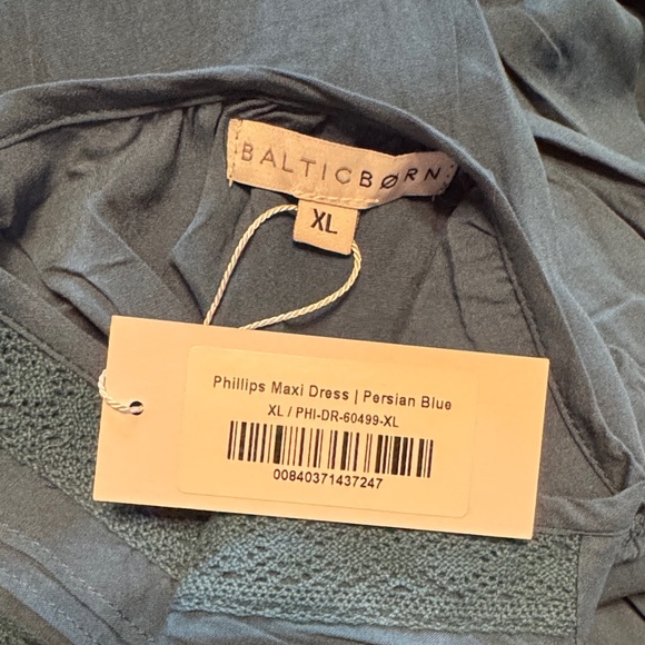 Baltic Born Deep Teal Long Sleeve Dress - Picture 4 of 6